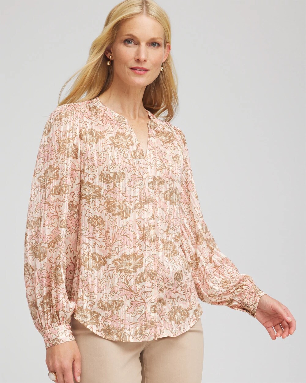 Revival Bloom Chiffon Blouse | Chico's